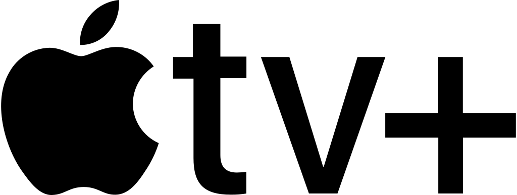 Apple TV+ logo, a streaming catalog available on demand with IPTV Computer