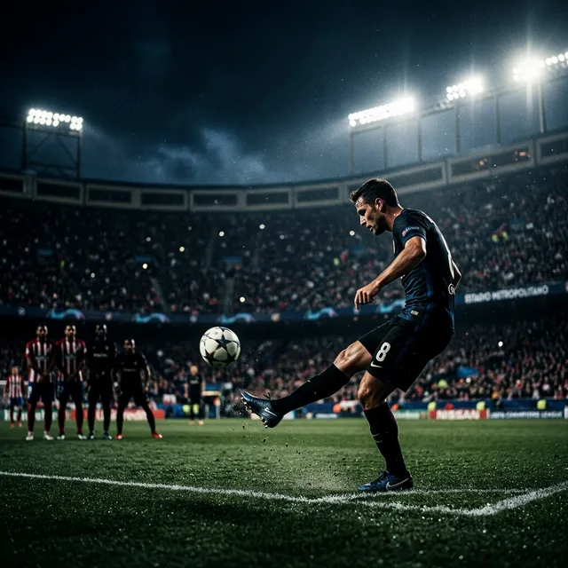 Soccer match on IPTV Computer