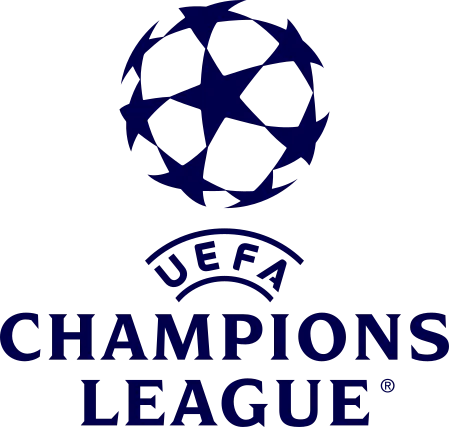 Champions League logo for European football on IPTV Computer
